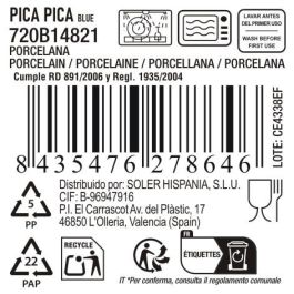 Bol Aperitivo Cuadrado Pica-Pica Blue 10.4 x 5.3 cm - La Mediterranea (24 Unidades) Bol Aperitivo Cuadrado Pica-Pica Blue 10.4 x 5.3 cm - La Mediterranea (24 Unidades)