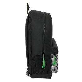 Mochila Escolar Minecraft Negro Verde Gris 30 x 46 x 14 cm Precio: 20.50000029. SKU: B1BGJJZ5TK