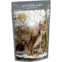 Taste of the Wild Feline Senior Pate Pouch Alimento Húmedo para Gatos Adultos Mayores, Pack de 12 Unidades de 85 gr Precio: 17.5000001. SKU: B1E8RHQHXX