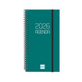 Agenda Anual (2026) Catalan Finocam Espiral Opaque Espiral Tapa Pp Con Goma E9 94X171 S/V Apais. Verd Precio: 6.95000042. SKU: B1H5GDMBM8