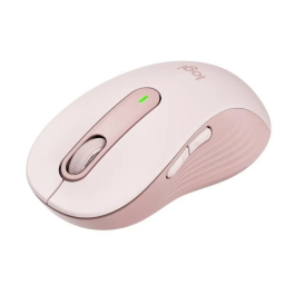 Logitech Ratón Inalámbrico M650 L Grande Óptico Rosa para Manos Grandes, Comodidad y Silencio