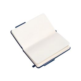 Cuaderno Con Gomilla Antartik Notes Tapa Dura A6 Hojas Lisas Azul Marino 100 Hojas 80 gr Fsc