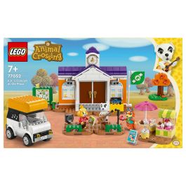 Lego Animal Crossing 77052 Kéké en la Plaza Juguete para Construir con Cafetería