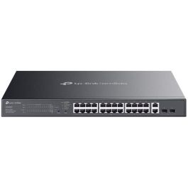 TP-LINK Omada ES228GMP Switch Gestionado Gigabit Ethernet 26 Puertos PoE Negro