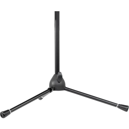 SBG Soporte de Micrófono Recto con Base Trípode Ajustable, Mango Ergonómico y Clips para Cable