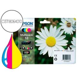 Ink-Jet Epson Multipack 18 Negro Amarillo Cyan Y Magenta Xp-102 Px-202 Px-205Xp-305 Xp-405 Precio: 55.50000049. SKU: S0441757