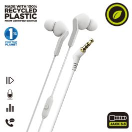 Muvit Auriculares E57 Blanco - Ecológicos, Micrófono Incorporado, Almohadillas Suaves Precio: 14.49999991. SKU: B1BQMCHGYG