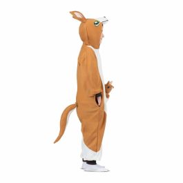 My Other Me Disfraz Canguro Kigurumi con Capucha, Cola y Peluche Talla Única Infantil Marrón para Niños 3+ Años My Other Me Disfraz Canguro Kigurumi con Capucha, Cola y Peluche Talla Única Infantil Marrón para Niños 3+ Años