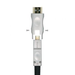 Cable HDMI 2.0 AOC 4K Desmontable Aisens A148-0514/ HDMI Macho / D Macho - HDMI Macho/ 50m/ Negro Cable HDMI 2.0 AOC 4K Desmontable Aisens A148-0514/ HDMI Macho / D Macho - HDMI Macho/ 50m/ Negro
