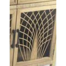 DKD Home Decor Biombo Balines Natural Bambú 136 x 180 x 2.5 cm