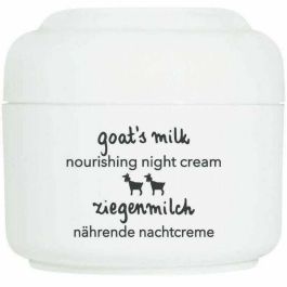 Ziaja Leche de Cabra Crema Facial de Noche 50 ml - Hidratante Antiarrugas Antiedad para Piel Seca y Nutrición Profunda