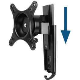ARCTIC W1A Soporte de Pared para 1 Monitor hasta 43" (109cm) 20kg, VESA, Inclinable, Giratorio, Negro