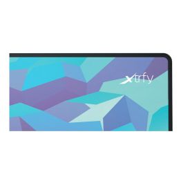 Cherry GP5 Litus Blue XL Alfombrilla de Ratón para Juegos XL, Tela, Caucho, Base Antiderrapante, Azul