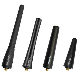 Foliatec FO34667 Antena Dot Negra L 8,2 cm para Coche con Recepción de Radio Óptima