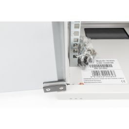 Digitus Carcasa Mural Compacta 9HE 254mm 10" con Puerta de Cristal Gris