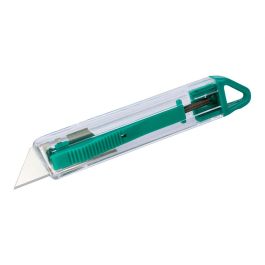 Wolfcraft Cúter de seguridad de plástico con cuchilla trapezoidal 4135000, ideal para tareas domésticas y profesionales Precio: 2.50000036. SKU: S7911842