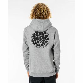 Sudadera con Capucha Hombre Rip Curl Wetsuit Icon Gris