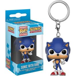 FUNKO Llavero Pocket POP Sonic with Ring Precio: 8.88999947. SKU: B1D5AY54KP