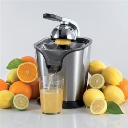 Ariete 411 EXPRIMIDOR PROJUICE - Exprimidor de cítricos con 2 conos para naranja y limón, mango a presión