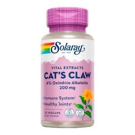 SOLARAY Uña de Gato 200mg Extracto de Corteza Uncaria Tomentosa para Apoyo Inmunológico y Articular 30 Cápsulas Veganas Precio: 18.5000002. SKU: B1BGX5L3KE