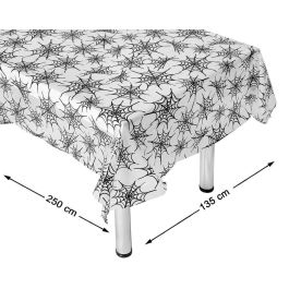 Mantel Blanco Con Diseño De Telarañas Negro 135x250 cm Precio: 1.68999974. SKU: B1BNDTYWLL
