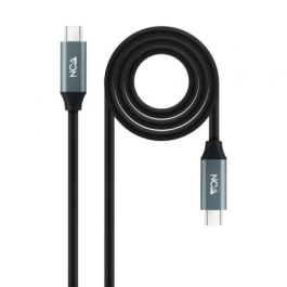 Cable USB-C NANOCABLE 10.01.4301 Negro 1 m (1 unidad)