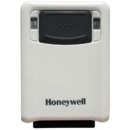 Honeywell 3320G-4USB-0 Lector de Códigos de Barras Fijo 1D/2D con Cable USB y RS-232, IP53, Color Marfil