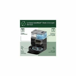 Irobot Aspiradora robot Roomba Plus 405 Negra Compatible con IoT Limpieza programable IRO1743805957864