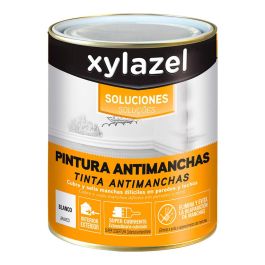Xylazel Pintura Soluciones Antimanchas Interior Mate Blanco 0,75 L - Sella y Tapa Manchas en Paredes y Techos Sin Olores