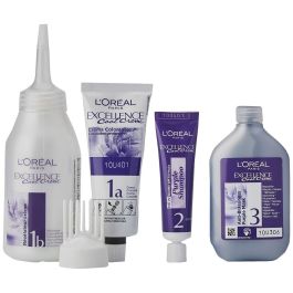 L'Oréal Paris EXCELLENCE COOL Tinte #8,11 Rubio Claro Ceniza, Antinaranjas, Cobertura Canas 192 ml L'Oréal Paris EXCELLENCE COOL Tinte #8,11 Rubio Claro Ceniza, Antinaranjas, Cobertura Canas 192 ml