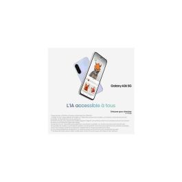 Samsung SM-A366BZKBEUB Galaxy A36 5G Smartphone 6GB RAM 128GB Almacenamiento 6.7" Super AMOLED 120Hz 50MP 5000mAh IP67 Negro