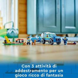 Lego Juego de Construcción City Entrenamiento Móvil Perros Policía 197 piezas, +5 años