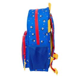 Mochila Escolar Mickey Mouse Clubhouse Good day Azul 28 x 34 x 10 cm
