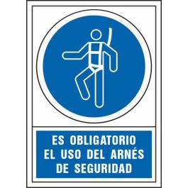 Pictograma Syssa Señal De Obligacion Es Obligatorio El Uso De Arnés De Seguridad En Pvc 245x345 mm Precio: 3.78999951. SKU: B1DTYF8MWA