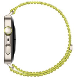 Huawei Watch Fit 4 Pro Green Woven Strap, Smartwatch AMOLED 1.82" GPS 5 ATM, Correa de Nylon Verde, Cuerpo Aluminio/Titanio