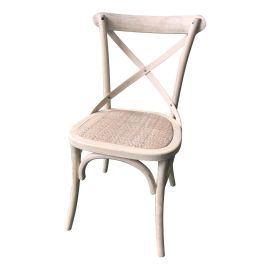 DKD Home Decor Silla Alpino Crossback Olmo y Ratan Natural, Hecha a Mano, Altura 88 cm, para Comedor, Set 2 Unidades Precio: 268.79000016. SKU: B1C3VCP47H