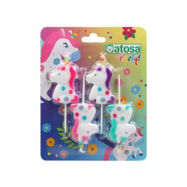 Set 4 Velas Unicornio Multicolor - Decoración Precio: 1.49999949. SKU: B13LQCRW2K