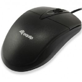 Equip Ratón Óptico 1000 DPI Ambidextro Negro con Rueda de Desplazamiento Precio: 7.49999987. SKU: S7815349