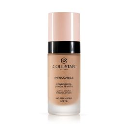 Collistar #5N IMPECCABILE Base Maquillaje Larga Duración No Transfer SPF 15 Hidratante Mate Natural Pieles Sensibles 30 ml