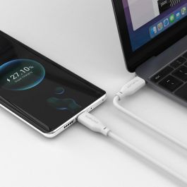 4smarts USB-C / USB-C Silikon-Kabel High Flex 60W 1.5m Wei