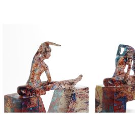Figura Moderno DKD Home Decor Multicolor 4.5 x 23 x 11.5 cm Set de 4 Figura Moderno DKD Home Decor Multicolor 4.5 x 23 x 11.5 cm Set de 4