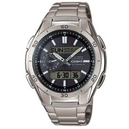Casio Reloj de titanio Waveceptor - gris Precio: 140.49999942. SKU: B142BVZ387