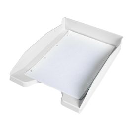 Bandeja Sobremesa Plastico Q-Connect Blanco Opaco 240x70x340 mm 6 unidades