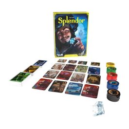 Space Cowboys SCSPL01ES Splendor, Juego de Mesa de Estrategia para 2 a 4 Jugadores, 30 Min, Edad +10, Edición Actualizada Space Cowboys SCSPL01ES Splendor, Juego de Mesa de Estrategia para 2 a 4 Jugadores, 30 Min, Edad +10, Edición Actualizada