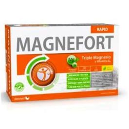 DIETMED Magnefort Triple Magnesio 30 Ampollas con Vitamina B6, Alta Absorción, Reduce Cansancio y Fatiga Precio: 25.9909694. SKU: B1B36ZAPVR