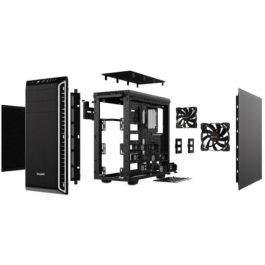 be quiet! PURE BASE 600 silver Midi Tower ATX, micro ATX, Mini-ITX, ABS, Acero para Juego