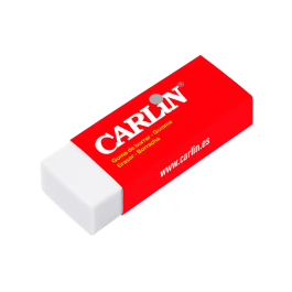 Carlin Goma de borrar plástica escolar y de oficina 10x30x30 mm Precio: 136.1129. SKU: B1J9YAR5HS