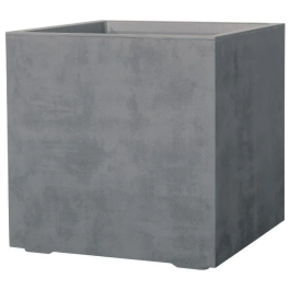 Deroma Maceta Cubo Millennium R Gris Ceniza con Reserva de Agua y Ruedas de 49 cm Precio: 97.49999952. SKU: B14BL77PGC