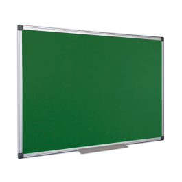 Q-connect Pizarra Verde Mural Marco Aluminio 200x100 cm Sin Repisa