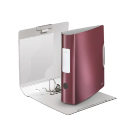 Leitz Archivador de palanca active solid polyfoam 180 DIN A4 lomo 82 mm Rojo Granate